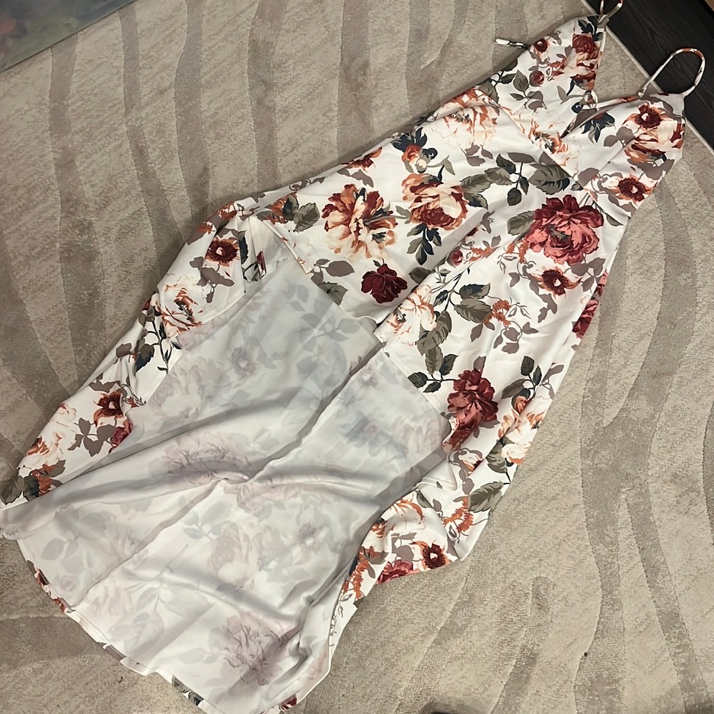 Flowy Floral Dress